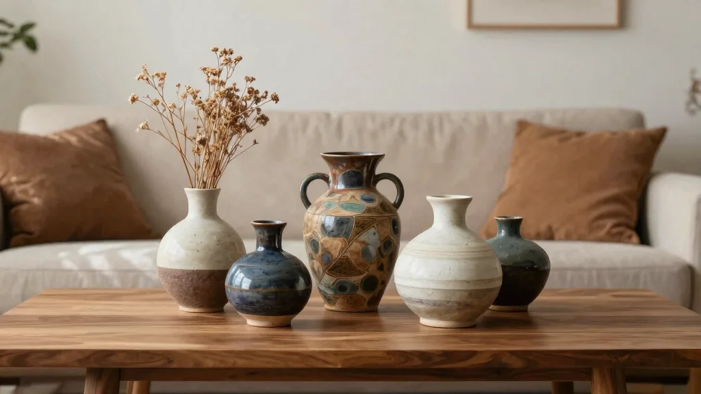 10 Raku Vase Ideas for a Dramatic Handcrafted Ceramic Display