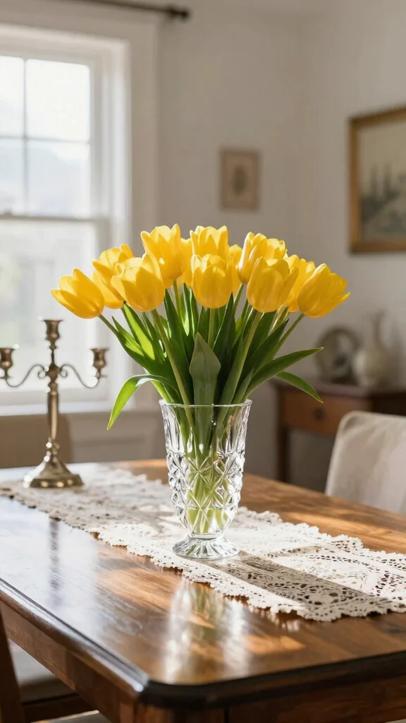 11 Antique Vase Ideas for a Period-Inspired Character-Rich Home - 3. The Allure of Crystal Vases 1