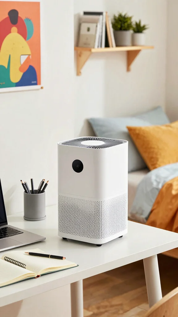 11 Dorm Room Air Purifier Ideas for Cleaner Air in a Small Space - 1. Mini Tower Air Purifier 1