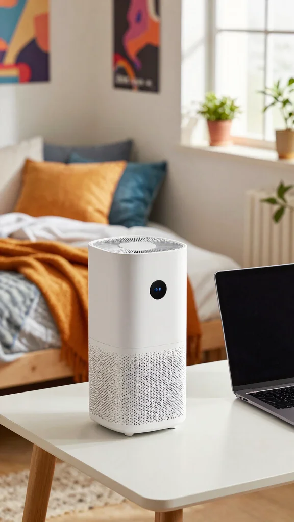 11 Dorm Room Air Purifier Ideas for Cleaner Air in a Small Space - 2. USB-Powered Air Purifier 1