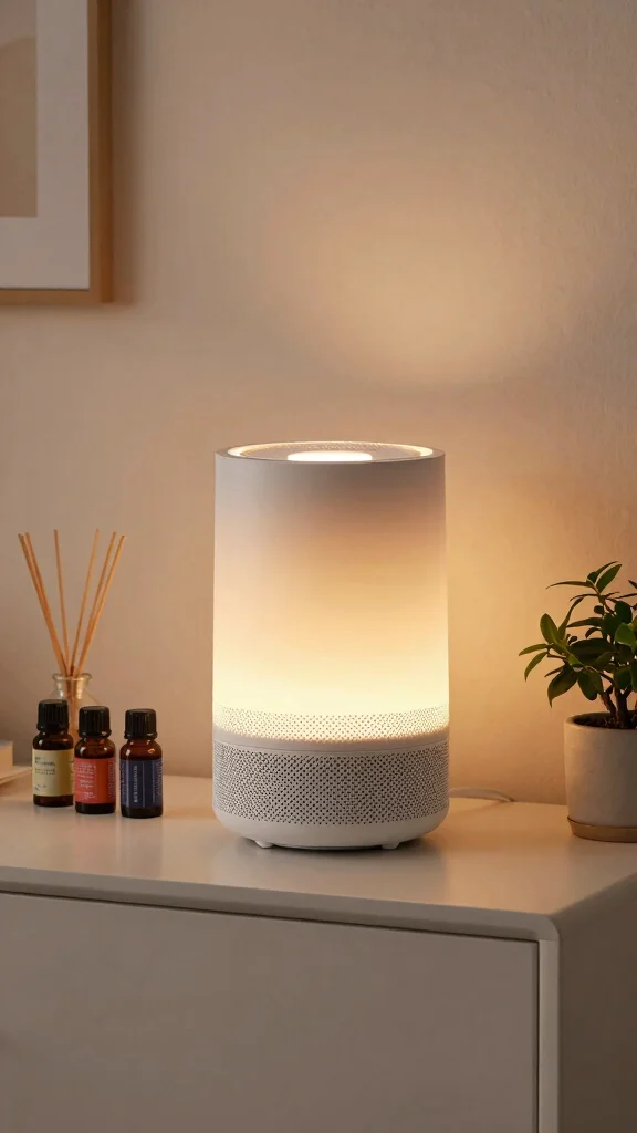 11 Dorm Room Air Purifier Ideas for Cleaner Air in a Small Space - 4. Air Purifier with Essential Oil Diffuser 1