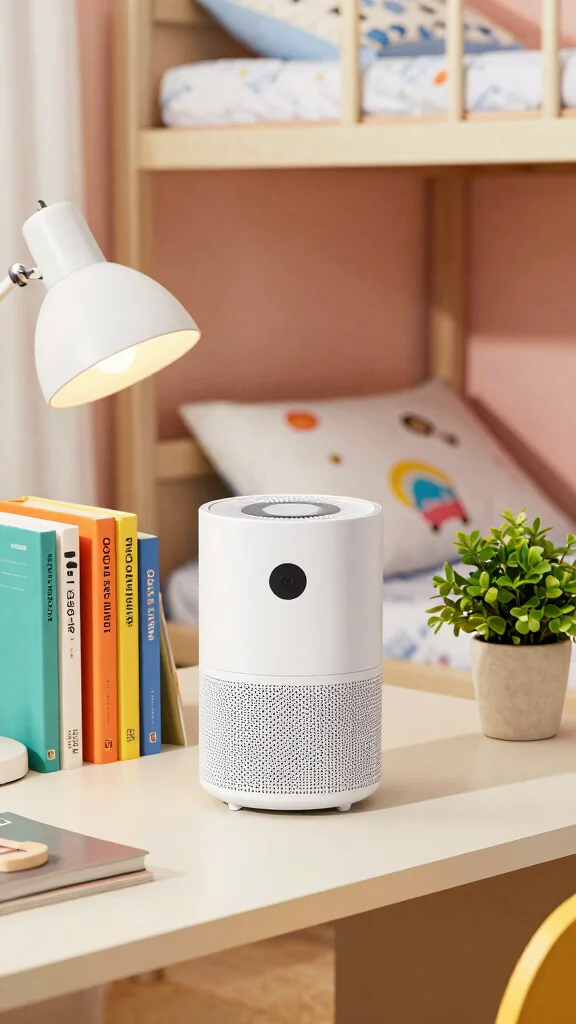 11 Dorm Room Air Purifier Ideas for Cleaner Air in a Small Space - 7. Decorative Tabletop Air Purifier 1