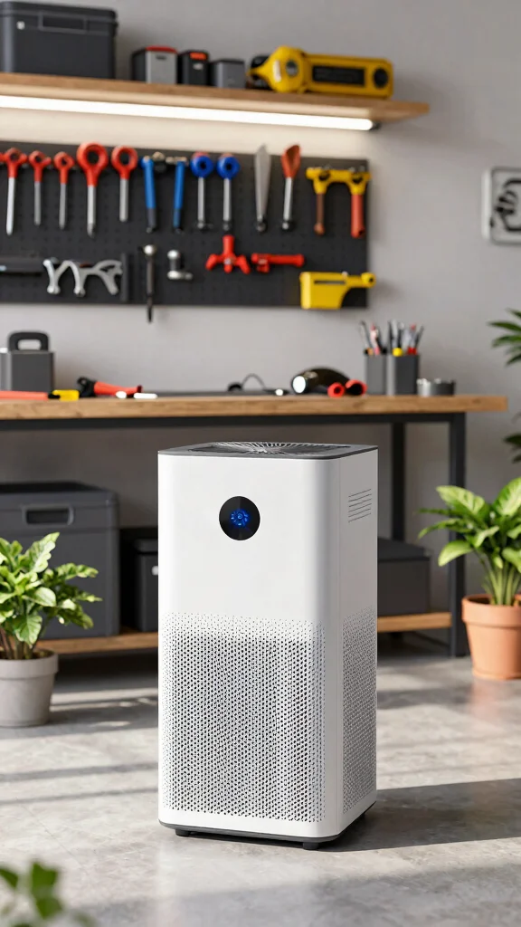11 Garage Air Purifier Ideas for Dust Fumes and Chemical Odor Control - 1. HEPA Filter Air Purifiers 1