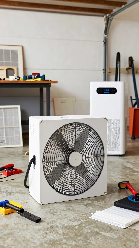 11 Garage Air Purifier Ideas for Dust Fumes and Chemical Odor Control - 10. DIY Air Purifier Solutions 1