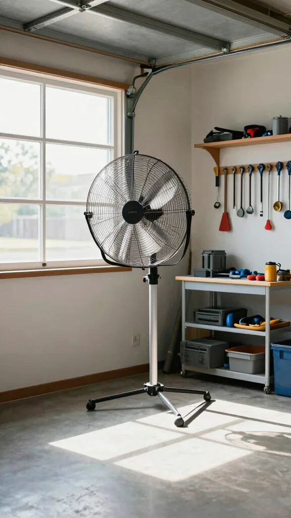 11 Garage Air Purifier Ideas for Dust Fumes and Chemical Odor Control - 8. Garage Ventilation Fans 1