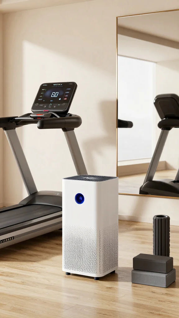 11 Gym Air Purifier Ideas for a Fresher Healthier Workout Space - 3. Air Purifier with UV-C Technology 1
