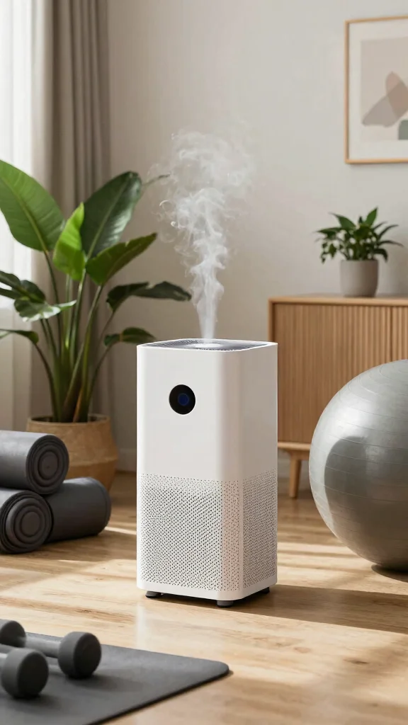 11 Gym Air Purifier Ideas for a Fresher Healthier Workout Space - 4. Multi-Functional Air Purifier and Humidifier 1