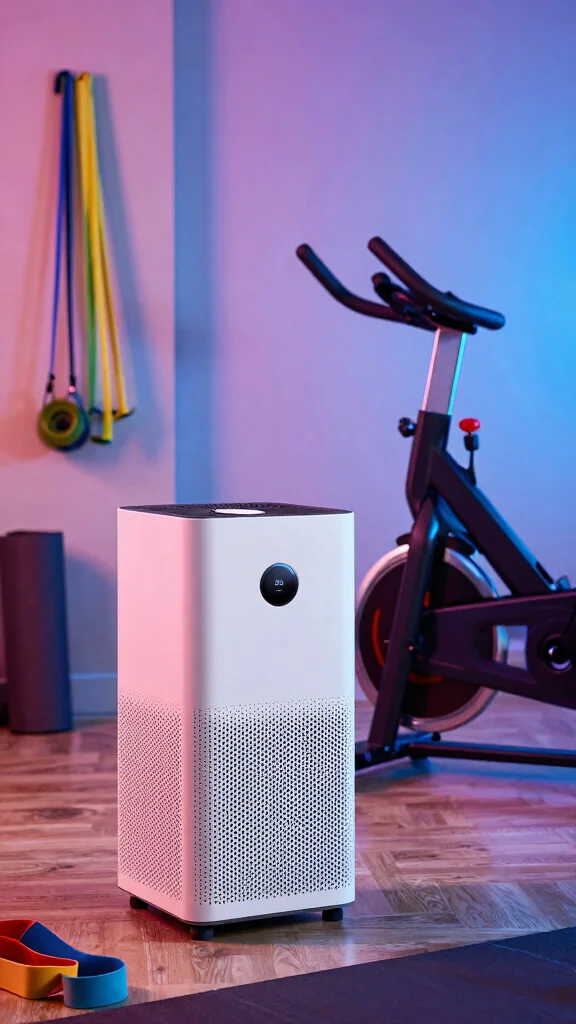 11 Gym Air Purifier Ideas for a Fresher Healthier Workout Space - 6. Air Purifier with Built-In Speakers 1