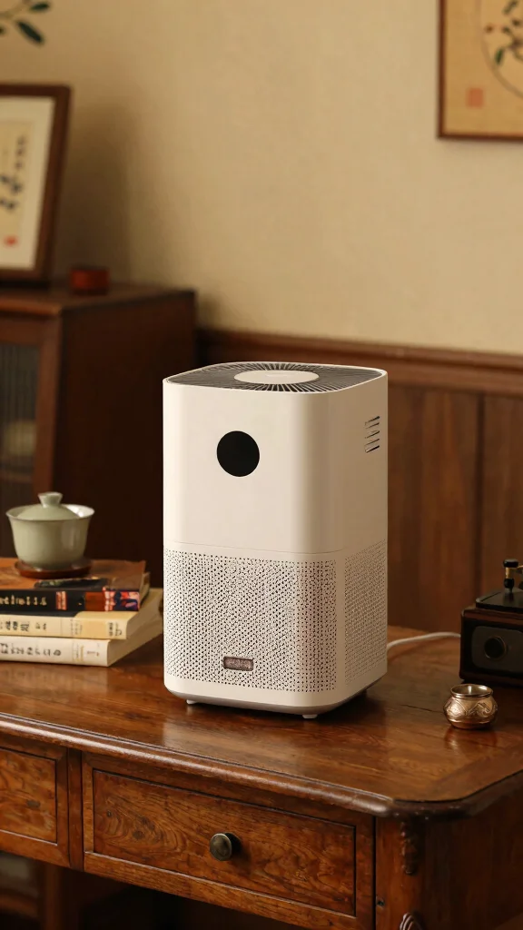 11 Japanese Air Purifier Ideas for a Minimal High-Performance Clean Air Setup - 8. The Vintage Charm 1