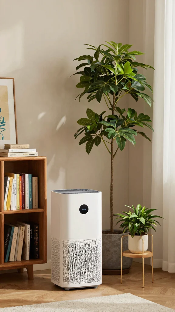 11 Levoit Core 300 Air Purifier Setup Ideas for Small to Medium Rooms - 1. Corner Charm: The Perfect Nook 1