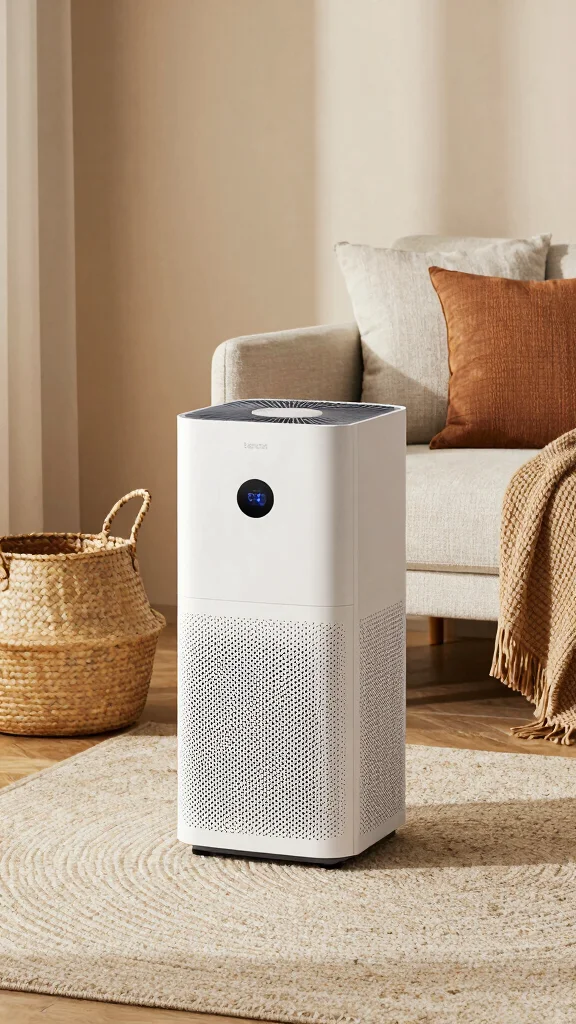 11 Levoit Core 300 Air Purifier Setup Ideas for Small to Medium Rooms - 11. Layered Textures 1
