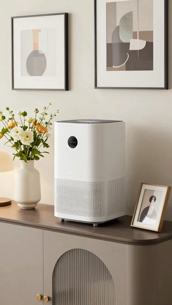 11 Levoit Core 300 Air Purifier Setup Ideas for Small to Medium Rooms - 2. Standout Statement Piece 1