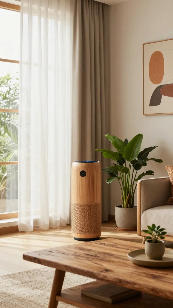 11 Luxury Air Purifier Ideas for a High-End Designer-Quality Clean Air Solution - 1. The Elegance of Wood: Wooden Air Purifiers 1