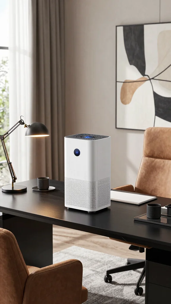 11 Luxury Air Purifier Ideas for a High-End Designer-Quality Clean Air Solution - 3. High-Tech Glamour: Smart Air Purifiers 1