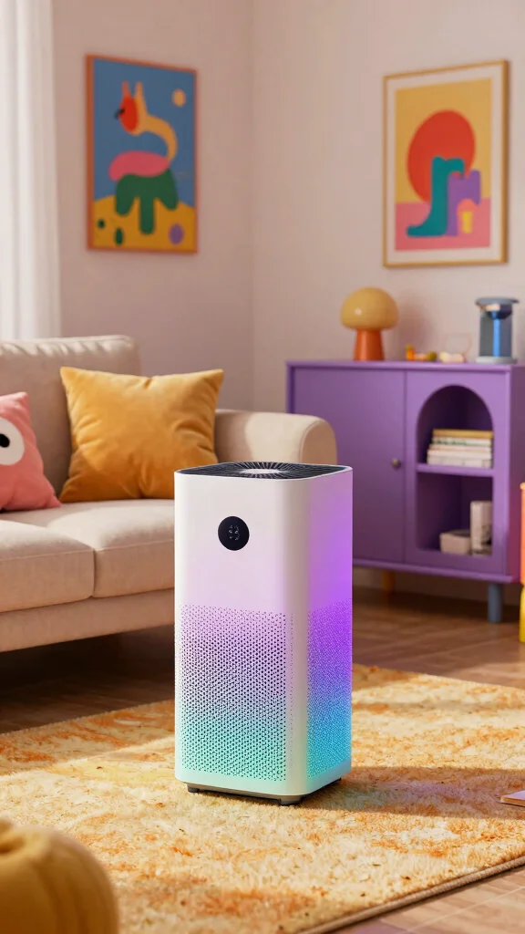 11 Luxury Air Purifier Ideas for a High-End Designer-Quality Clean Air Solution - 5. Color Your Air: Customizable Air Purifiers 1