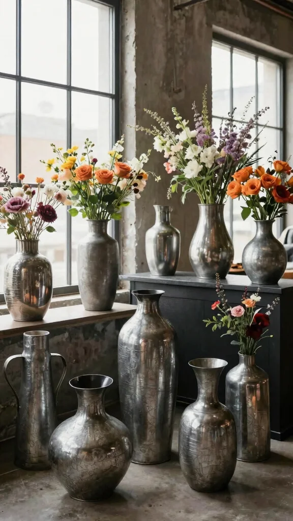 11 Metal Vase Ideas for an Industrial Modern Home Display - Conclusion 1
