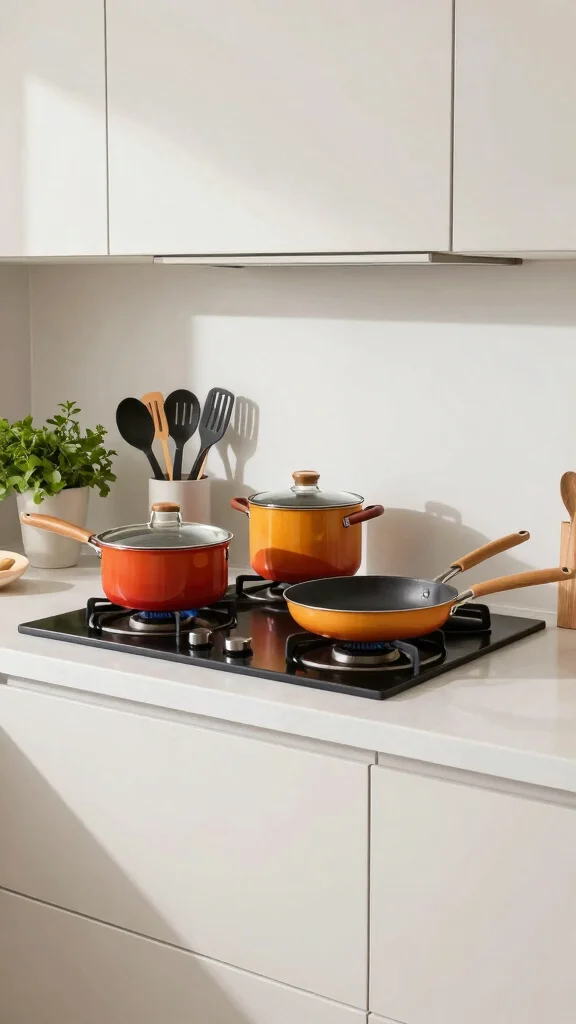 11 Pots and Pans Drawer Organization Ideas for a Neat Kitchen Cabinet - 11. Create a Cooking Station 1