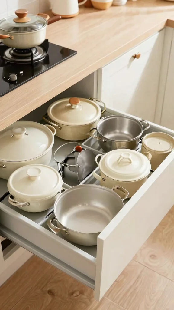 11 Pots and Pans Drawer Organization Ideas for a Neat Kitchen Cabinet - Conclusion 1