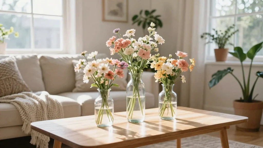 11 Set of 3 Glass Vase Ideas for a Delicate Light-Catching Display