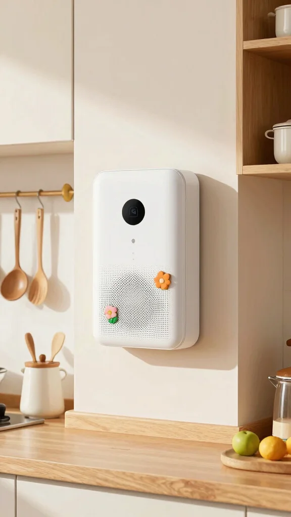 11 Wall-Mounted Air Purifier Concepts for a Space-Saving Discreet Setup - 9. Customizable Magnet Air Purifier 1