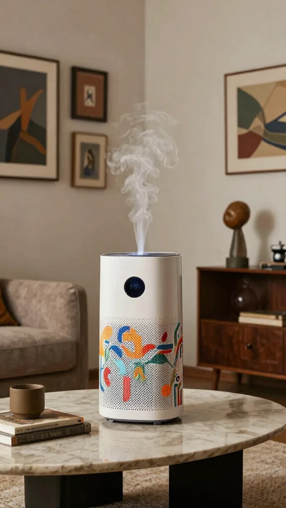 12 Air Purifier Humidifier Ideas for All-in-One Indoor Air Quality - 9. Artistic Statements 1