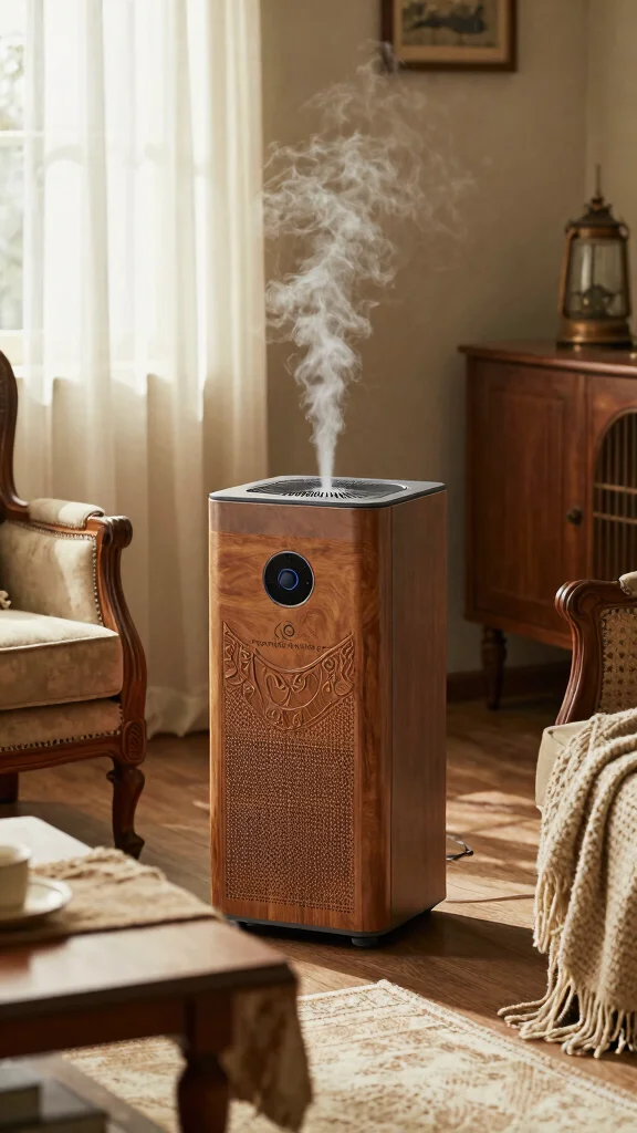 12 Air Purifier and Humidifier Combo Ideas for Cleaner Balanced Indoor Air - 2. The Vintage Charm 1