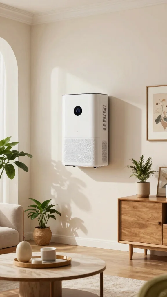 12 Air Purifier and Humidifier Combo Ideas for Cleaner Balanced Indoor Air - 6. Unobtrusive Wall-Mounted Units 1