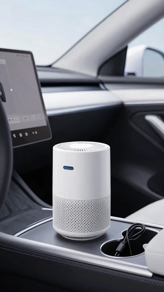 12 Car Air Purifier Ideas for Cleaner Fresher Air on Every Drive - 1. USB Rechargeable Air Purifier 1