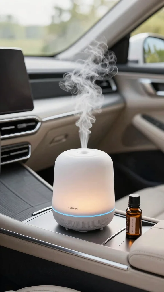 12 Car Air Purifier Ideas for Cleaner Fresher Air on Every Drive - 3. Essential Oil Diffuser Air Purifier 1