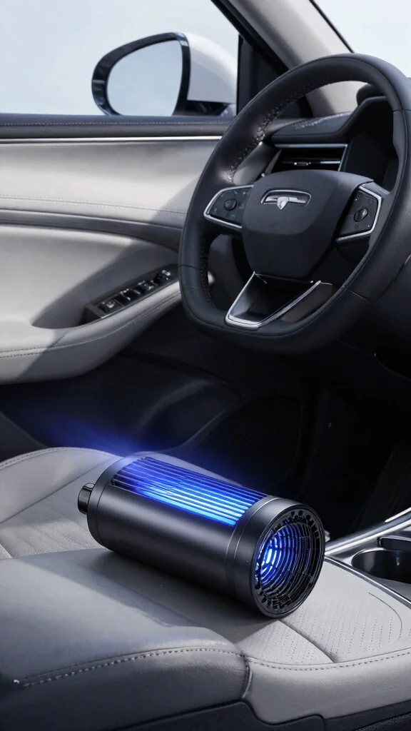 12 Car Air Purifier Ideas for Cleaner Fresher Air on Every Drive - 7. Portable Car Air Cleaner with UV Light 1