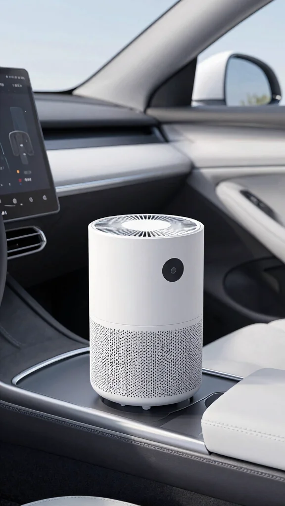 12 Car Air Purifier Ideas for Cleaner Fresher Air on Every Drive - 8. Multi-functional Air Purifier with Fan Feature 1