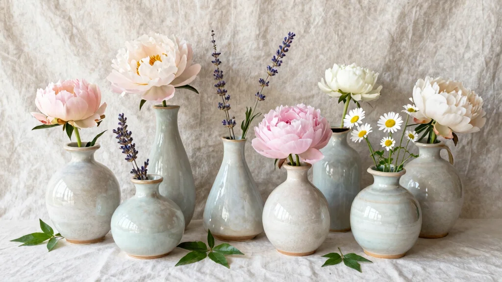 12 Ceramic Bud Vase Ideas for a Delicate Artisan-Style Display