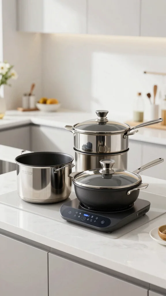 12 Cookware Set Ideas for a Cohesive Well-Equipped Kitchen - 10. Eco-Conscious Magnetic Cookware Sets 1