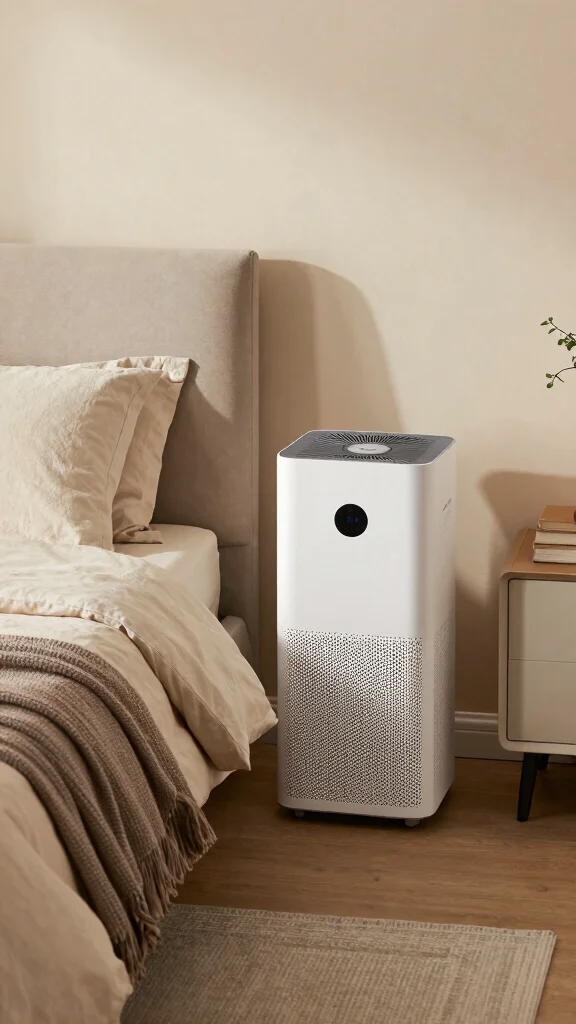 12 Coway Air Purifier Ideas for a Reliable Quiet Efficient Home Setup - 10. Position in Your Bedroom for Better Sleep 1