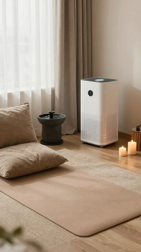 12 Coway Air Purifier Ideas for a Reliable Quiet Efficient Home Setup - 8. Create a Zen Corner 1