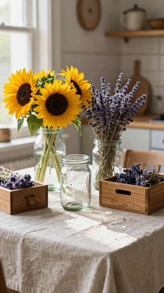 12 Dried Stem Vase Ideas for a Minimal Long-Lasting Home Display - 2. Rustic Charm 1