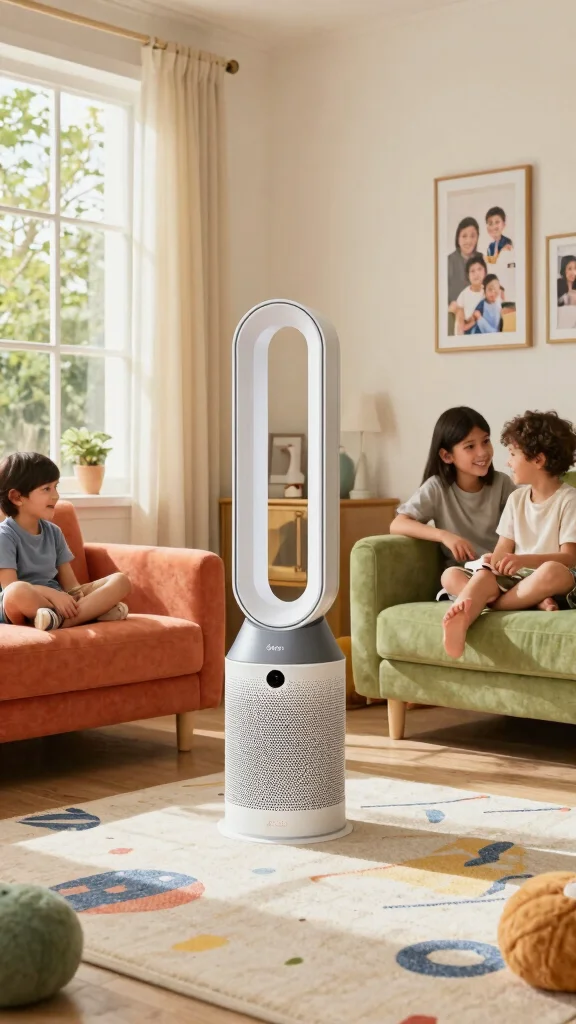12 Dyson Air Purifier Ideas for a Powerful Design-Forward Clean Air Solution - 11. Family-Friendly Spaces 1