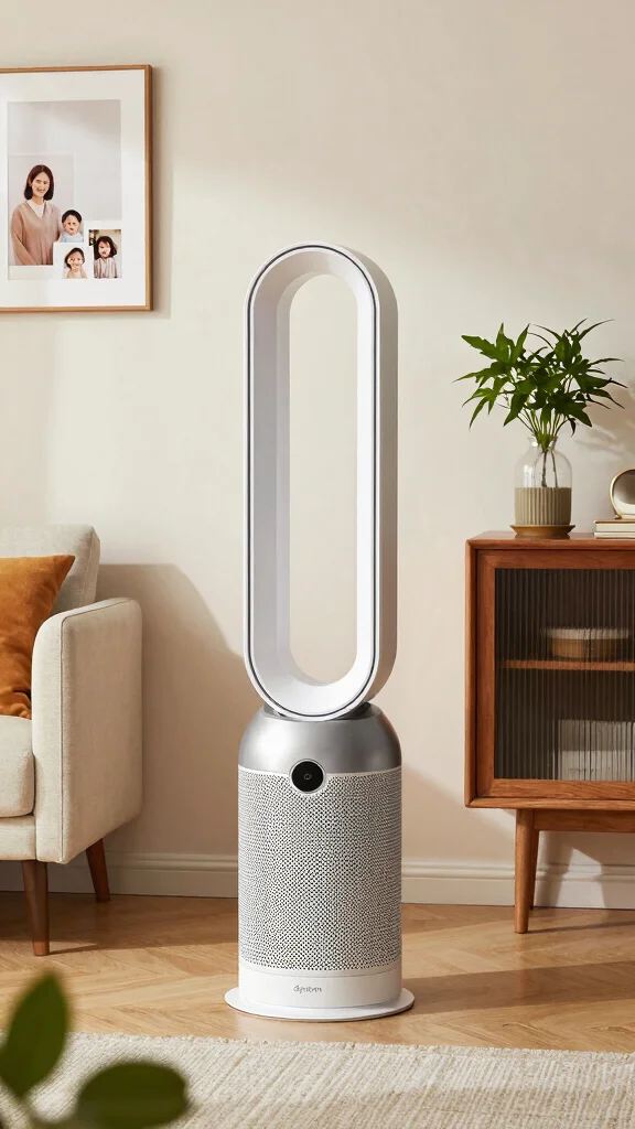 12 Dyson Air Purifier Ideas for a Powerful Design-Forward Clean Air Solution - 12. A Personal Touch 1