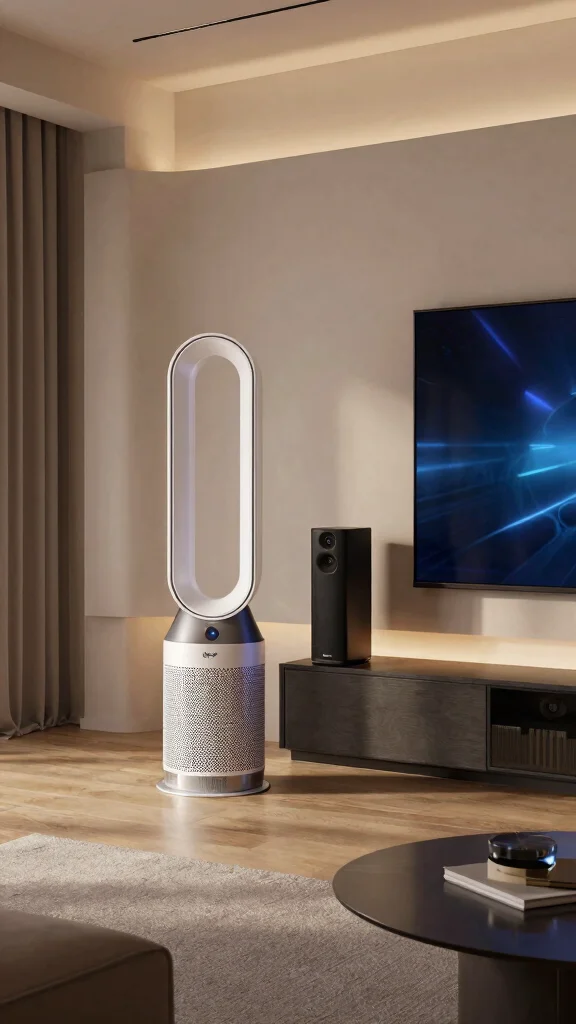 12 Dyson Air Purifier Ideas for a Powerful Design-Forward Clean Air Solution - 5. Integrating with Techie Interiors 1
