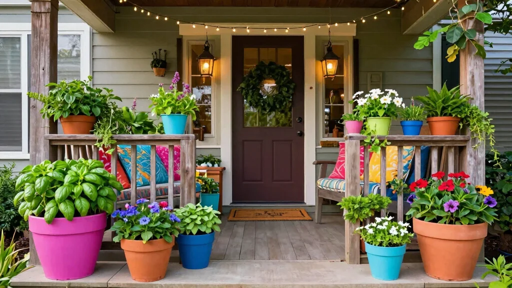 12 Front Porch Pot Ideas for a Welcoming Colorful Curb Appeal