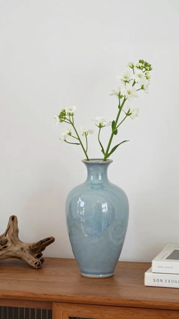 12 Japandi Vase Ideas for a Calm Minimal Natural Home Accent - 4. Ceramics with Natural Glazes 1