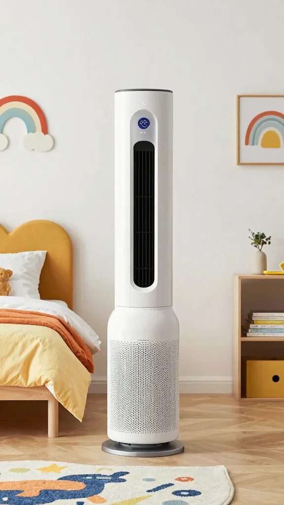12 Kids Room Air Purifier Ideas for Allergen-Free Healthy Indoor Air - 4. Decorative Air Purifier Art 1