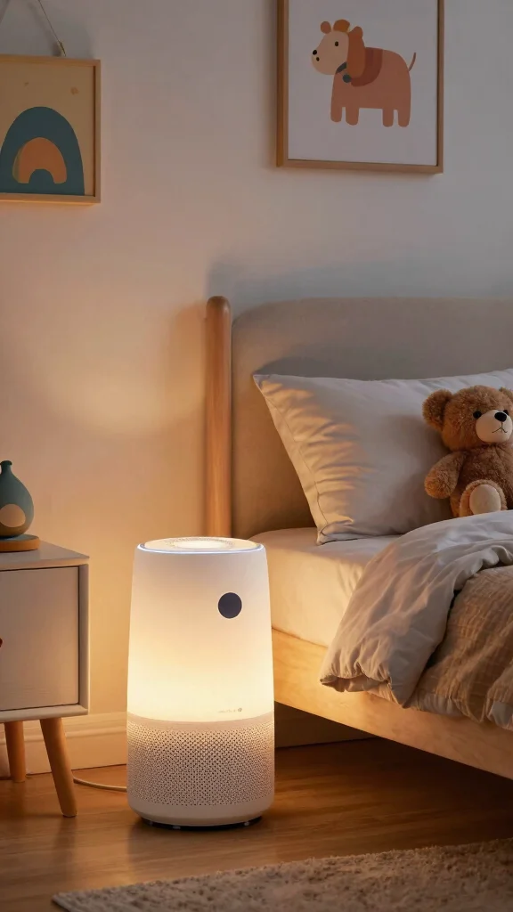 12 Kids Room Air Purifier Ideas for Allergen-Free Healthy Indoor Air - 5. Nightlight Air Purifiers 1