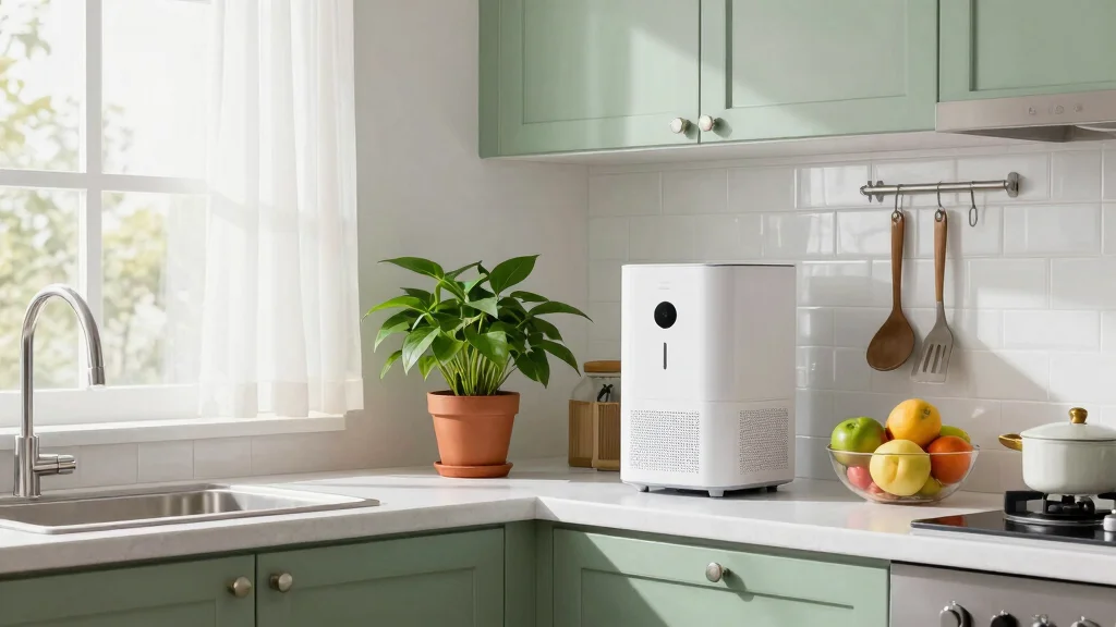 12 Kitchen Air Purifier Ideas to Clear Cooking Smells and Airborne Grease