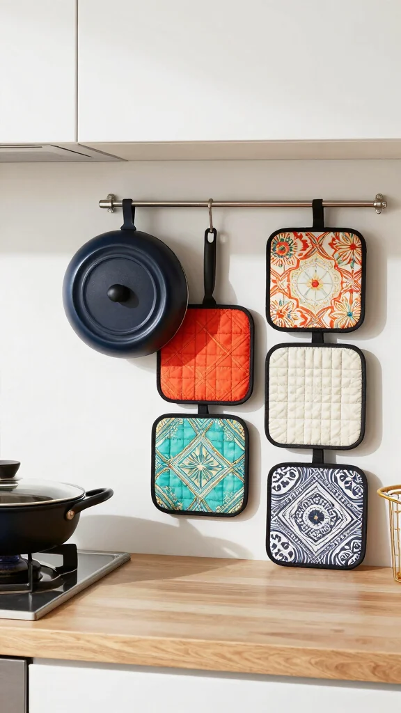12 Kitchen Pot Storage Ideas for Small Spaces and Large Collections - 11. Decorative Pot Holders 1