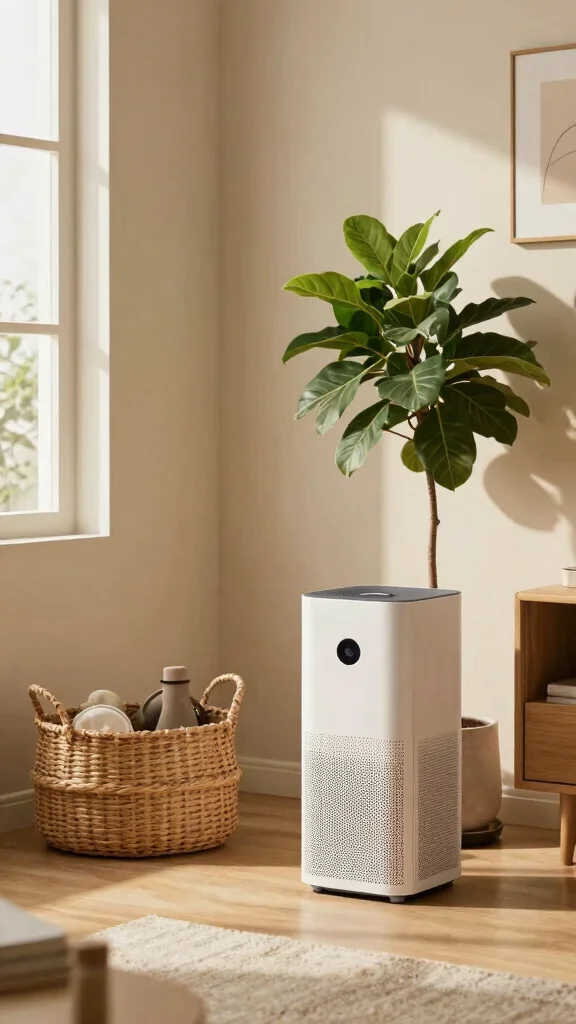 12 Levoit Air Purifier Ideas for a Quiet Affordable Effective Home Setup - 1. Stylish Corner Setup 1