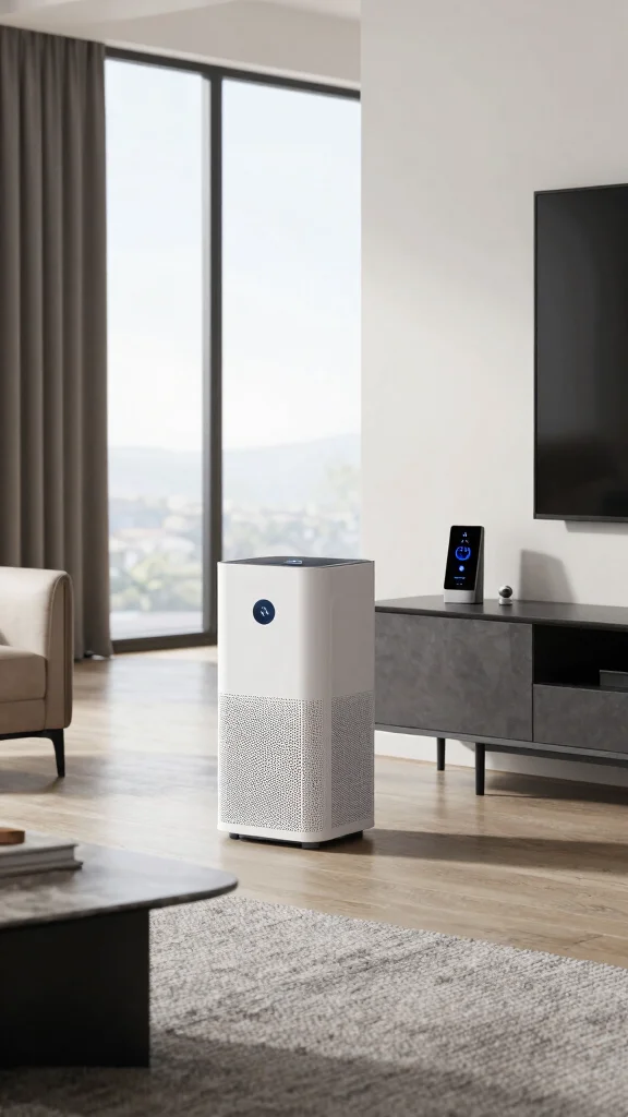 12 Levoit Air Purifier Ideas for a Quiet Affordable Effective Home Setup - 9. Smart Living Room Integration 1