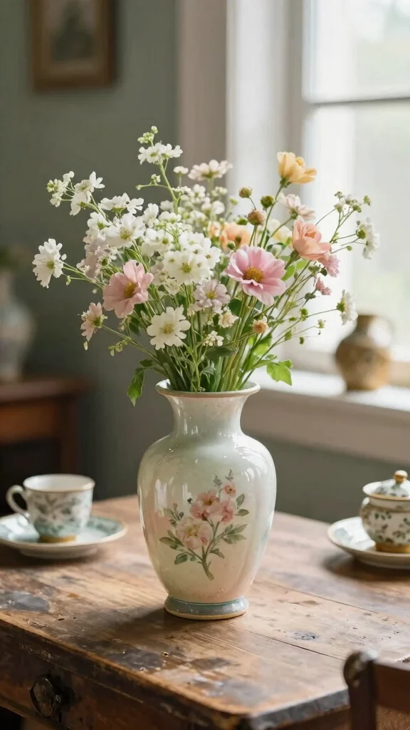 12 Luxury Vase Concepts for a High-End Designer-Quality Home Display - 5. The Vintage-Inspired Vase 1