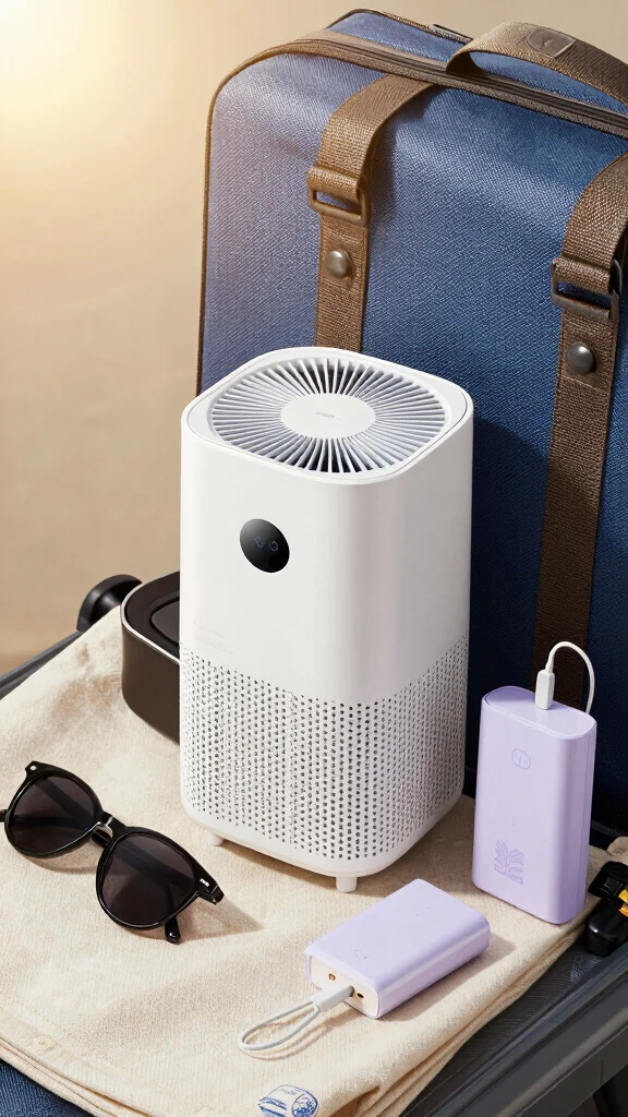 12 Mini Air Purifier Ideas for Desks, Cars, Dorms, and Small Spaces - 10. Rechargeable Mini Purifier 1