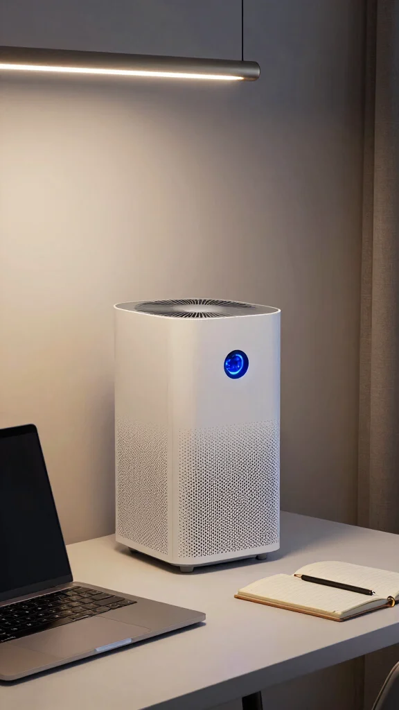 12 Mini Air Purifier Ideas for Desks, Cars, Dorms, and Small Spaces - 11. Smart HEPA Filter with UV Light 1